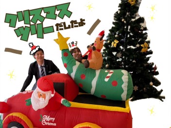 【 みてみて！ 】３ｍのクリスマスツリーだよ★